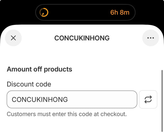 mã giảm 100% cho mọi đơn hàng